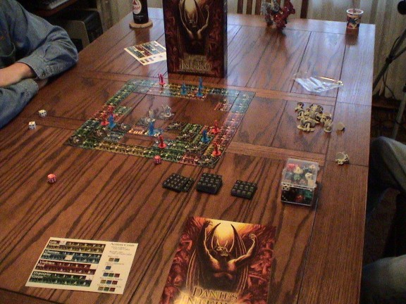 Dante's Inferno, Board Game